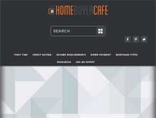 Tablet Screenshot of homebuyercafe.net